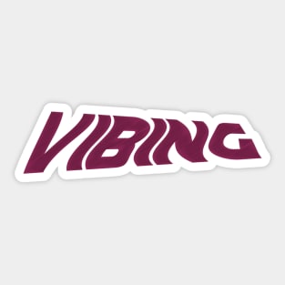 Vibing Sticker